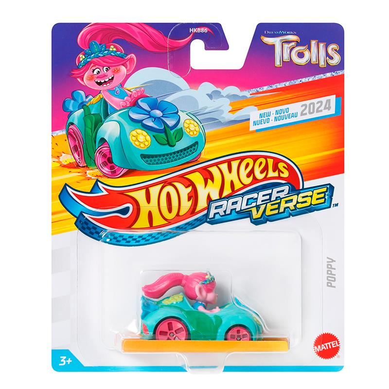 CARRINHO MATTEL HOTWHEELS RACER VERSE POPPY HKB86 HRT33