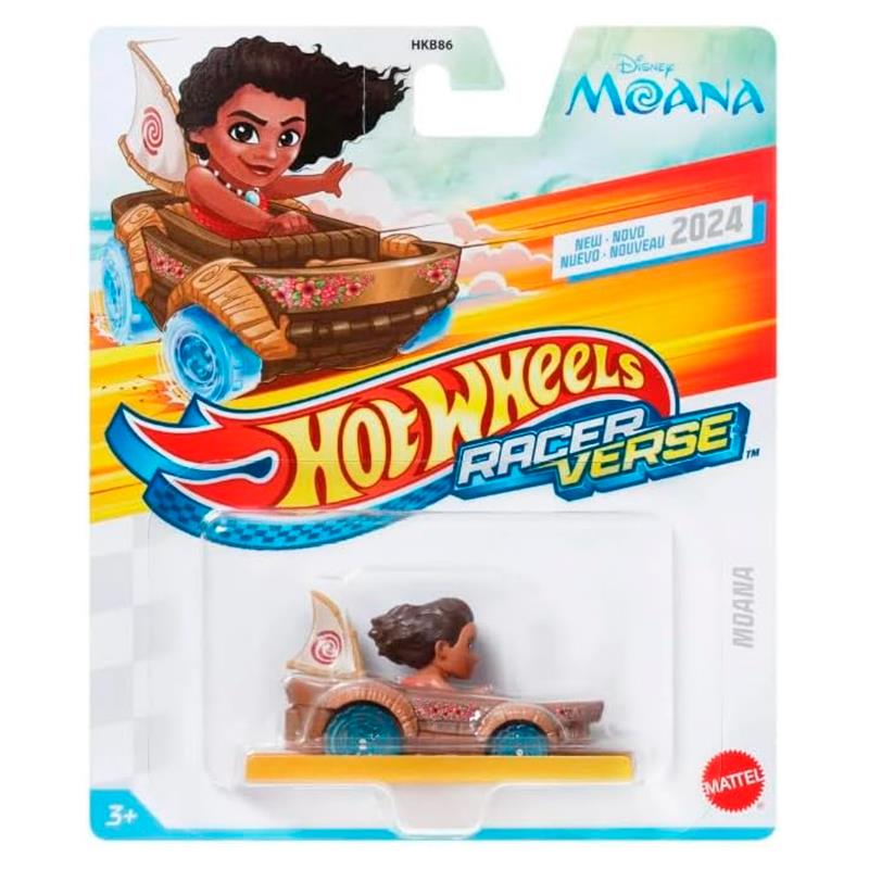 CARRINHO MATTEL HOTWHEELS RACER VERSE MOANA HKB86 HRT11
