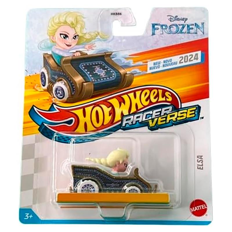 CARRINHO MATTEL HOTWHEELS RACER VERSE ELSA HKB86 HRT12