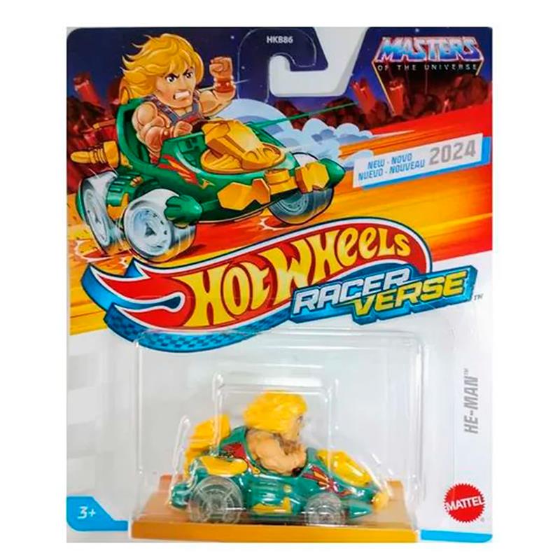 CARRINHO MATTEL HOTWHEELS RACER VERSE HE-MAN HKB86 HRT39