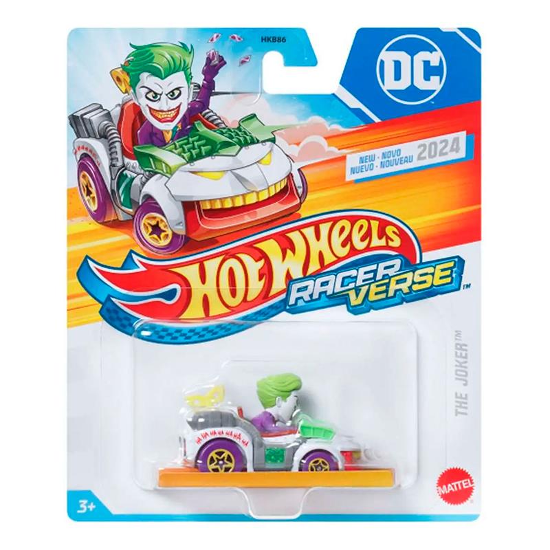 CARRINHO MATTEL HOTWHEELS RACER VERSE THE JOKER HKB86 HRT82