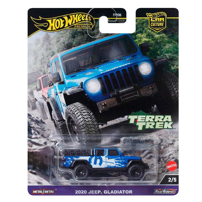 CARRINHO MATTEL HOTWHEELS PREMIUM CULTURE TERRA TREK 2/5 FPY86 HRV91