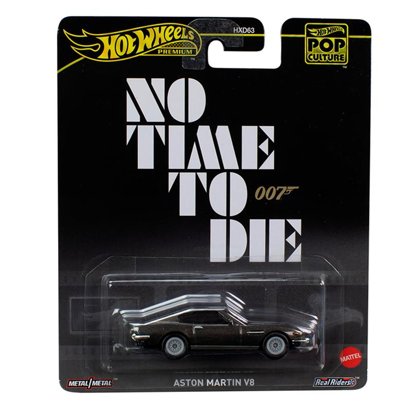 CARRINHO MATTEL HOTWHEELS PREMIUM POP CULTURE ASTON MARTIN V8 007 HXD63 HVJ36