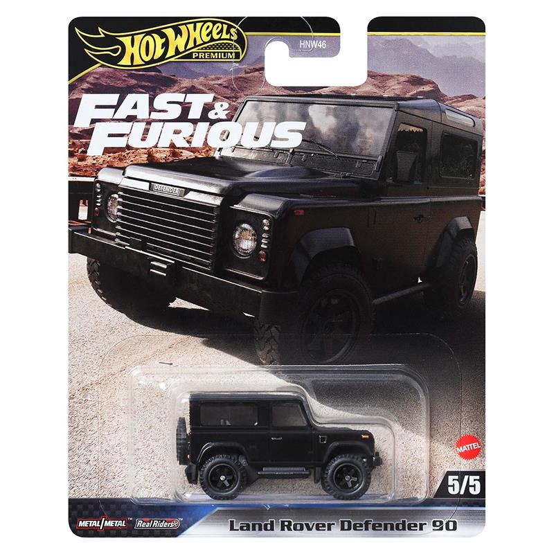 CARRINHO MATTEL HOTWHEELS FAST FURIOUS CARS LAND ROVER DEFENDER 90 5/5 HYP74 HNW46
