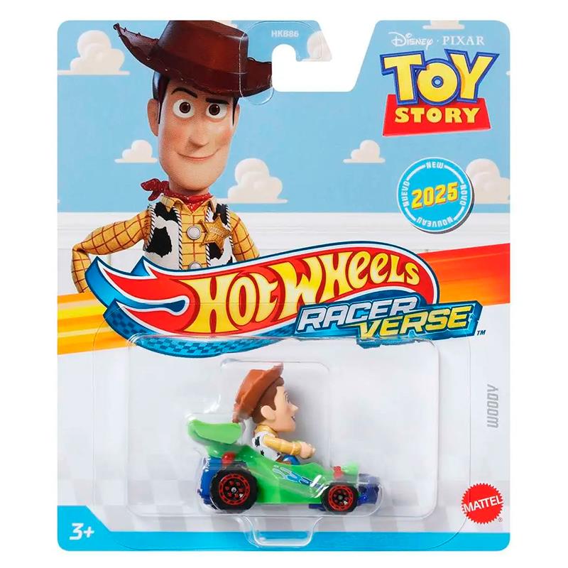 CARRINHO MATTEL HOTWHEELS RACER VERSE WOODY HBK86 JBK19
