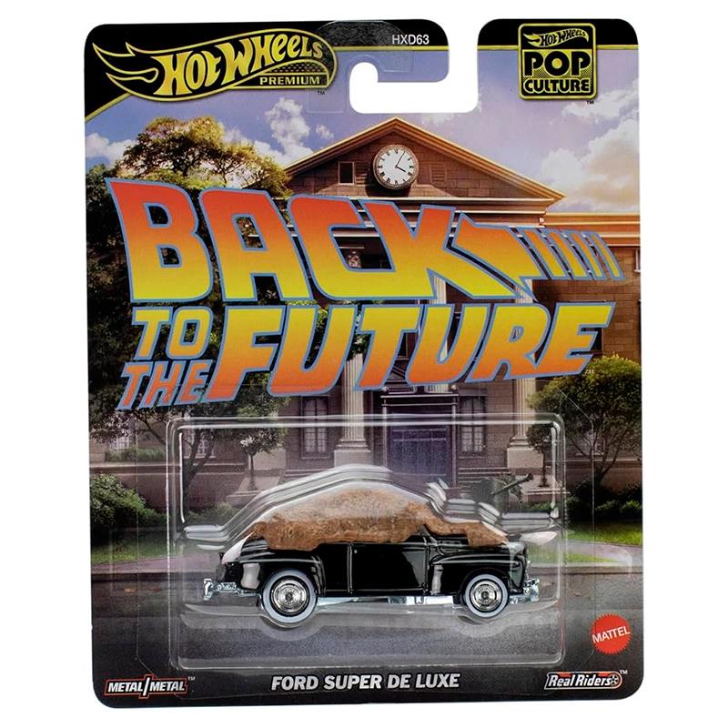 CARRINHO MATTEL HOTWHEELS PREMIUM POP CULTURE FORD SUPER DE LUXE HXD63 JBL82
