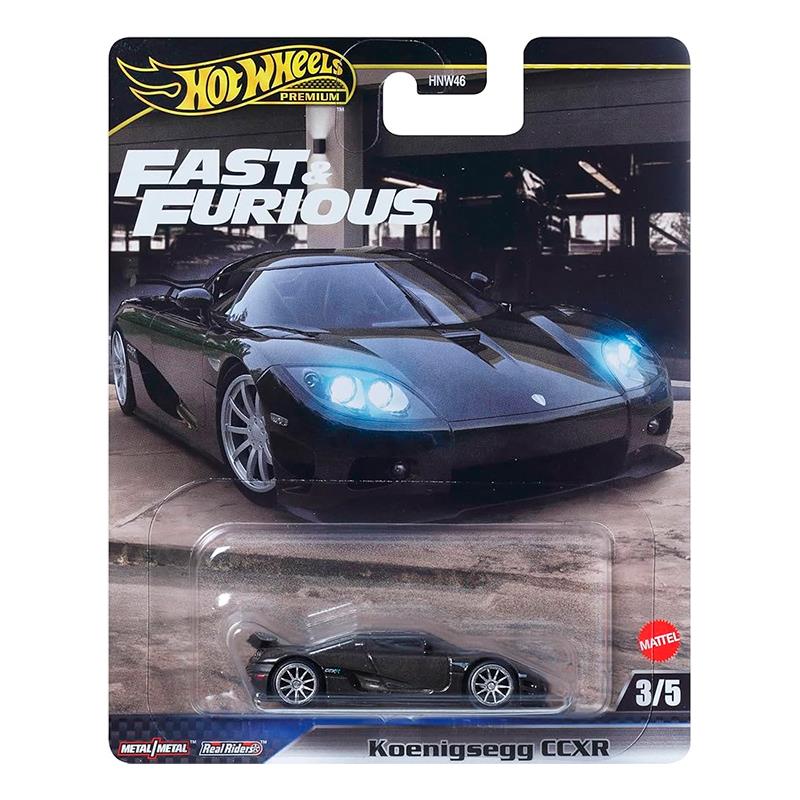 CARRINHO MATTEL HOTWHEELS FASTFURIOUS KOENIGSEGG CCXR 3/5 JBL88 HNW46