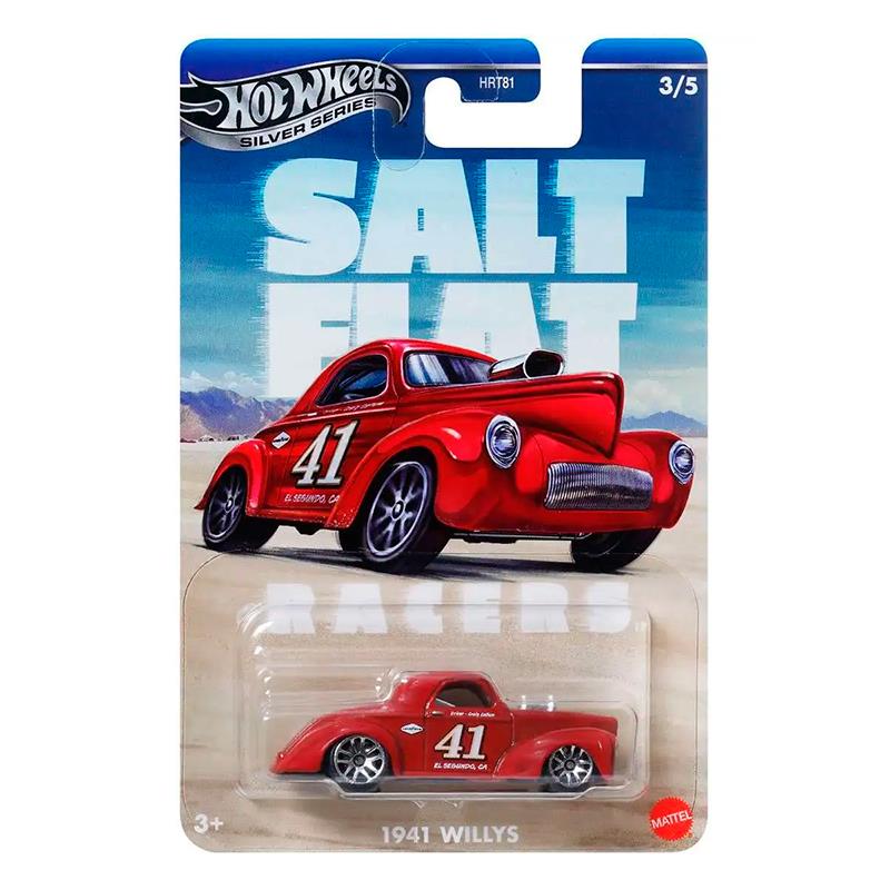 CARRINHO MATTEL HOTWHEELS SALT FLAT 1941 WILLYS 3/5 JBY83 HRT81