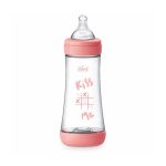 MAMADEIRA PARA BEBE CHICCO PERFECT 5 4 MESES 300ML ROSA 20235110