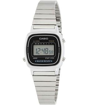 RELOGIO FEMININO CASIO LA670WA1DF PRETO
