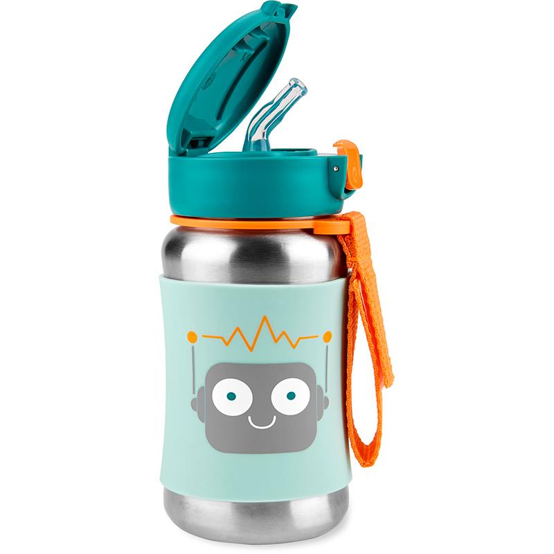 GARRAFA TERMICA SKIP HOP INFANTIL INOX CANUDO TRAVA 195861223993