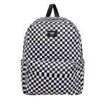 MOCHILA DE COSTAS UNISSEX VANS OLD SKOOL CHECK VN000H4XY28 BLACK WHITE TAM MISC
