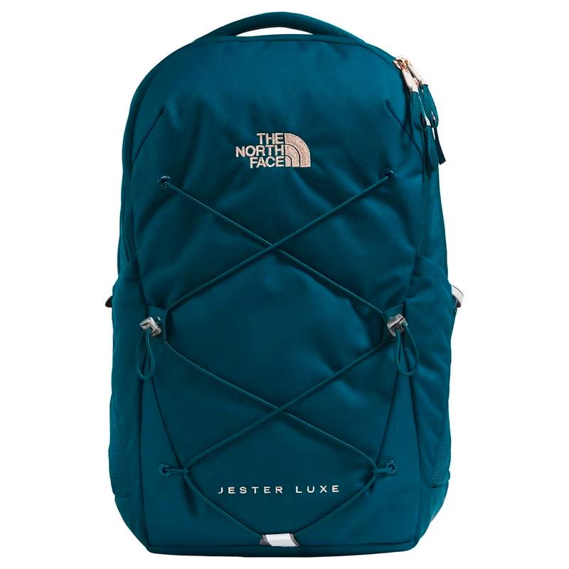 MOCHILA FEMININA THE NORTH FACE JESTER LUXE BACKPACK NF0A81E60OU-OS MIDNIGHT PETROL