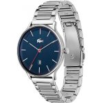 RELOGIO ANALOGICO MASCULINO LACOSTE 2011166 TAM 42MM ACO INOXIDAVEL