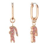 BRINCO FEMININO LACOSTE 2040308 OURO ROSA