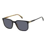 OCULOS DE SOL MASCULINOS DAVID BECKHAM DB 1141S 5518150MM PRETO E MARROM LISTRADO 20661105K55M9