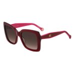 OCULOS DE SOL FEMININOS CAROLINA HERRERA HER 0258GS 5420140MM BURGUNDY 207643LHF54HA