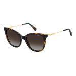 OCULOS DE SOL FEMININOS POLAROID PLD 4184SX 5219145MM HAVANA 20785308652LA