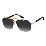 OCULOS DE SOL MASCULINOS MARC JACOBS 837S 6312145MM OURO 207968J5G639O