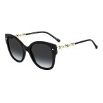 OCULOS DE SOL FEMININOS CAROLINA HERRERA HER 0318S 5521140MM PRETO 208072807559O