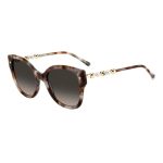 OCULOS DE SOL FEMININOS CAROLINA HERRERA HER 0318S 5521140MM HAVANA CLARA 208072SX755HA