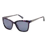 OCULOS DE SOL FEMININOS PRIVE REVAUX ART CRAWLGS 5617145MM ROSA HAVANA VIOLET 2081140AE56M9