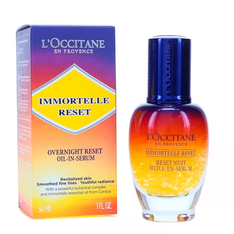 OVERNIGHT OIL IN SERUM UNISSEX LOCCITANE IMMORTELLE RESET 30 ML