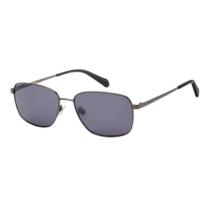 OCULOS DE SOL FOSSIL MASCULINO 3180/G/S 208603KJ158IR TAM 58 16 145 C/ESTOJO PRETO