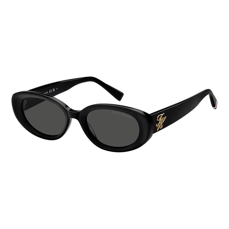 OCULOS DE SOL TOMMY HILFIGER MASCULINO 2344/S 20878780752IR TAM 52 20 145 C/ESTOJO PRETO CINZA