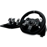 VOLANTE E PEDAIS LOGITECH PARA SIMULADORES DE CORRIDAS XBOX/PC DRIVING FORCE G920 941000122 COR PRETO