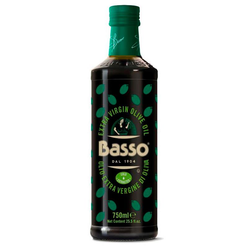 AZEITE DE OLIVA BASSO EXTRA VIRGEM DARK BOTTLE 750ML
