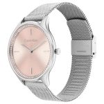 RELOGIO ANALOGICO FEMININO CALVIN KLEIN 25100004 TAM 38MM ACO INOXIDAVEL