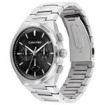 RELOGIO ANALOGICO MASCULINO CALVIN KLEIN 25200459 TAM 44MM PRATA