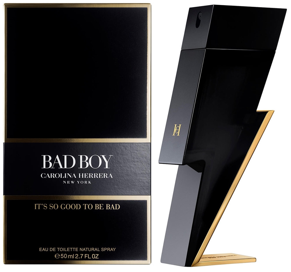 PERFUME MASCULINO CAROLINA HERRERA BAD BOY EDT 50 ML