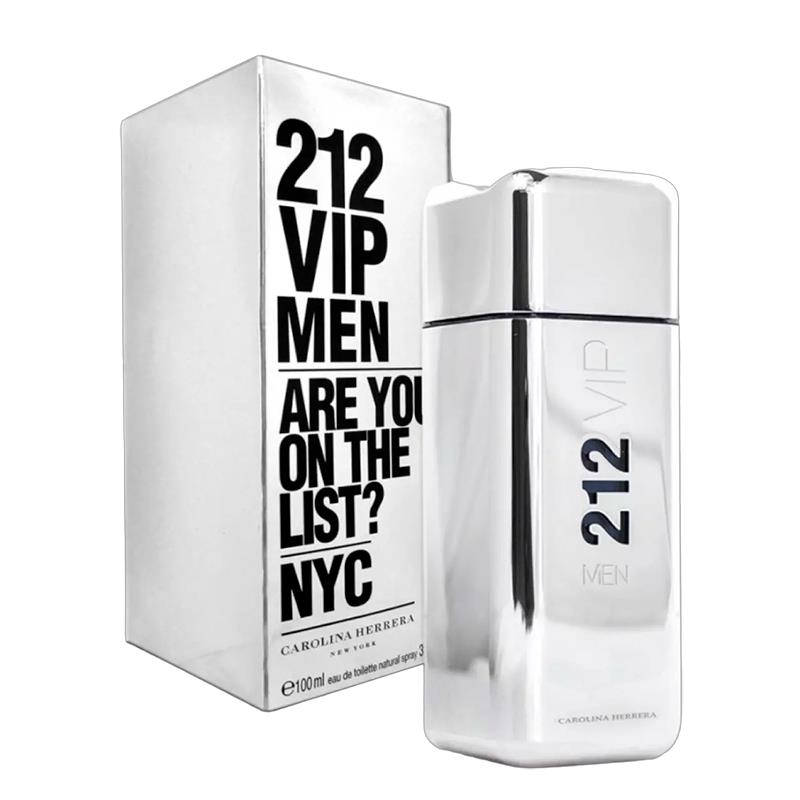 PERFUME CAROLINA HERRERA 212 VIP MEN MASC EDT 100ML