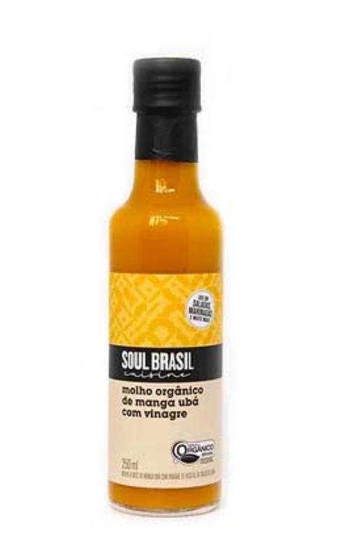 MOLHO ORGANICO SOUL BRASIL MANGA UBA COM VINAGRE
