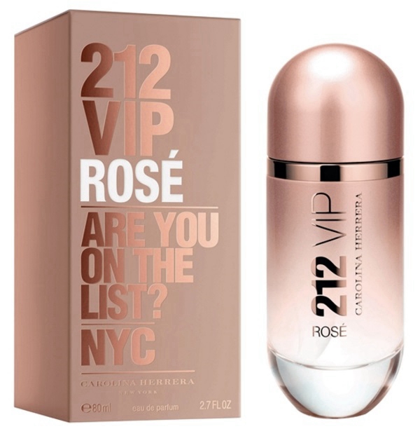 PERFUME FEMININO CAROLINA HERRERA 212 VIP ROSE EDP 80 ML