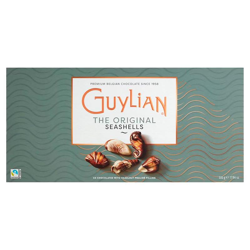 CAIXA DE TRUFAS GUYLIAN SEA SHELLS 500G