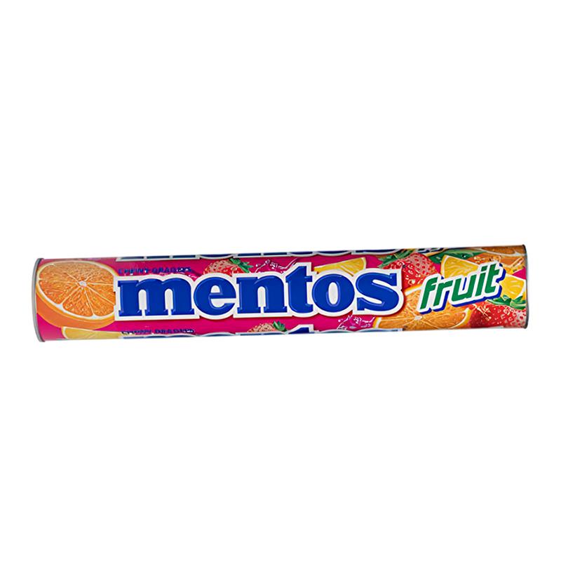 BALA MENTOS FRUIT JUMBO ROLLS 8 ROLLS X 40G