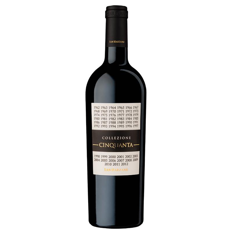 VINHO SAN MARZANO TINTO COLLEZIONE 50 VINO ROSSO DITALIA 2018 750ML 14.5%
