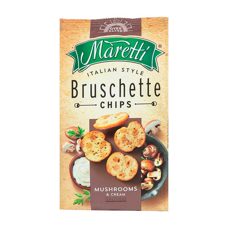 TORRADAS MARETTI MUSHROOM & CREAM 140G