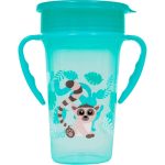 COPO BUBA DE TREINAMENTO COR VERDE COM ALCA REMOVIVEL 300ML 360