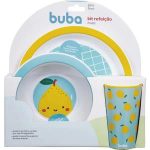 KIT REFEICAO BUBA PRATO, BOWL E COPO 250ML 12745