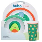 KIT BUBA REFEICAO PRATO BOWL E COPO 250ML 12747