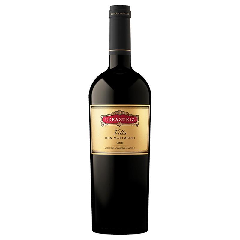 VINHO ERRAZURIS TINTO CABERNET SAUVIGNON DON MAXIMIANO 2018 750ML 14%