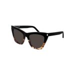 OCULOS DE SOL SAINT LAURENT SL214KAT01055 FEMININO 55MM HAVANA PRETO