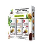 AZEITE DE ABACATE NBF VICTORIAS SABORES GOURMET ALHO ERVAS FINAS E CHIPOTLE PACK 3 X 260 ML