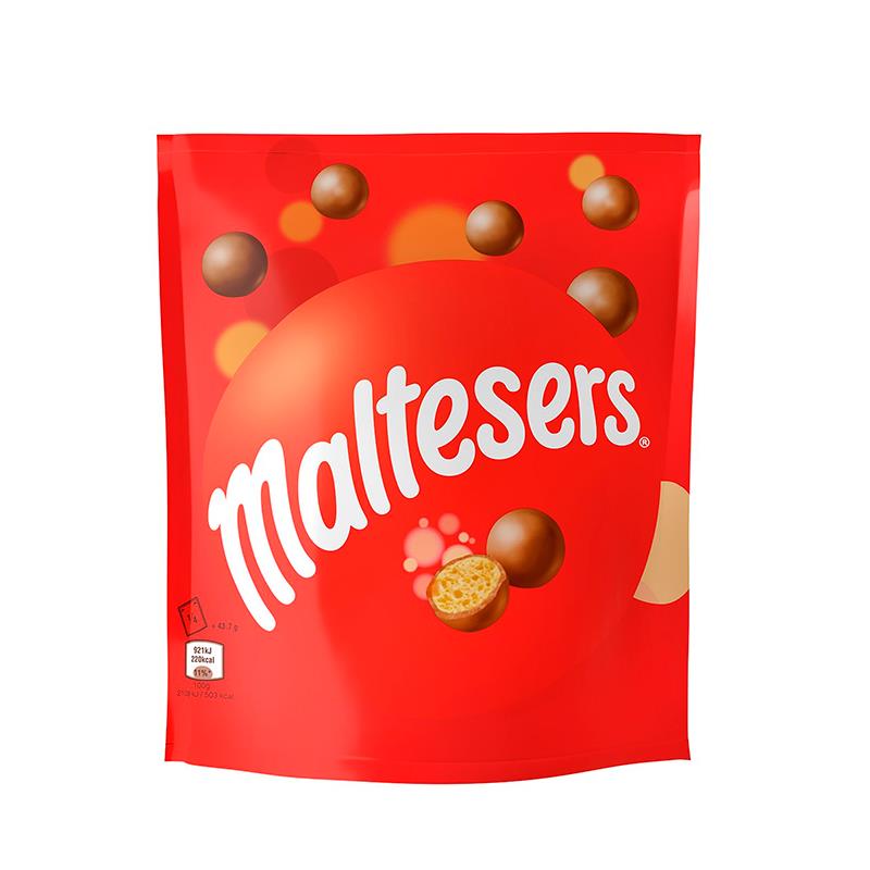 CHOCOLATE MALTESERS MILK POUCH BAG 175G