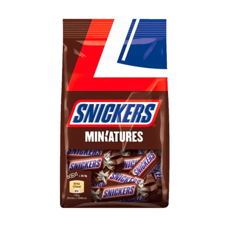 CHOCOLATE RECHEADO SNICKERS MINIATURES BAG 220G