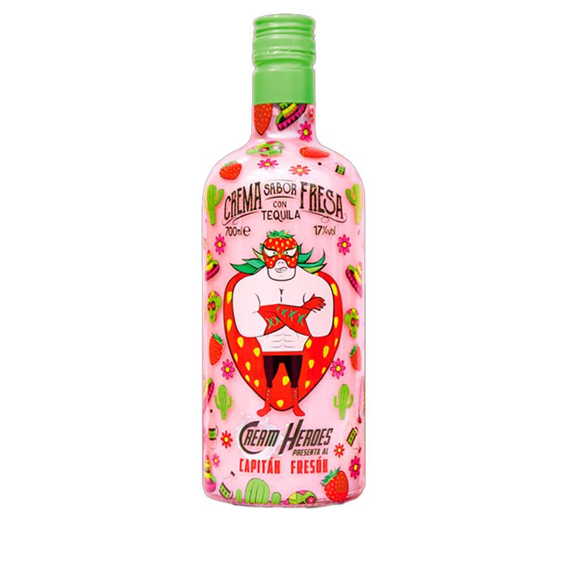 LICOR CREAM HEROES CAPITAN FRESON 700ML 17%